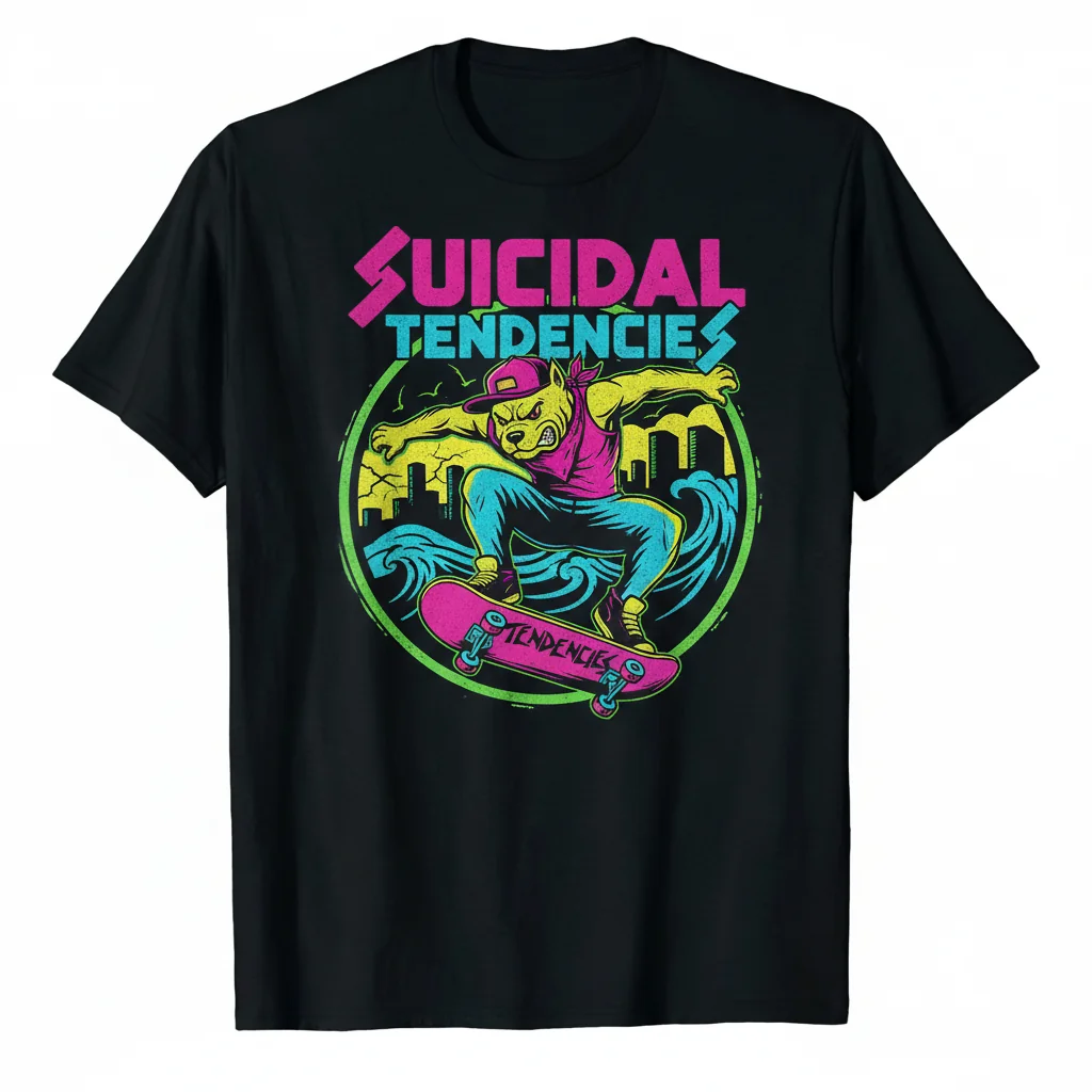 Suicidal Tendencies T-Shirt | Official Band Merch | Unisex Punk Rock Tee
