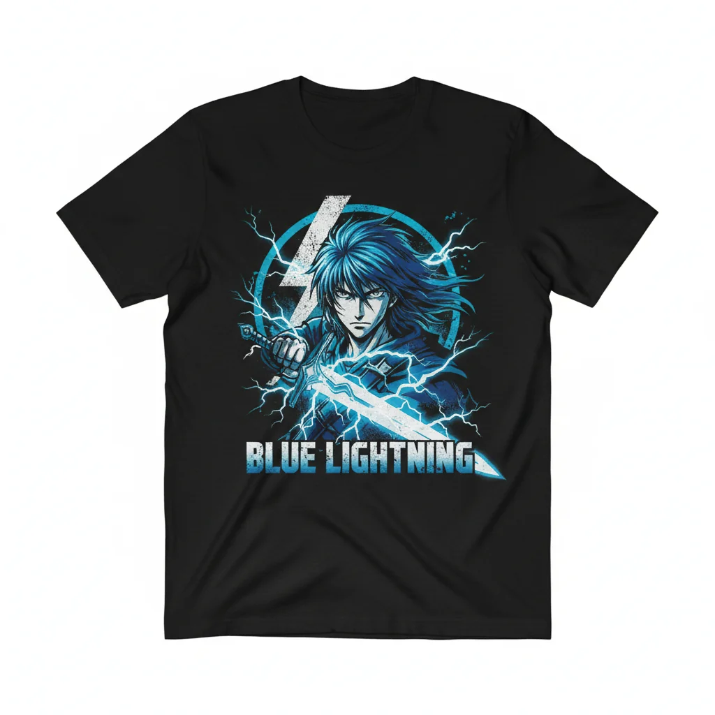 Suikoden Flik The Blue Lightning Essential T-Shirt - Premium Cotton Gaming Apparel