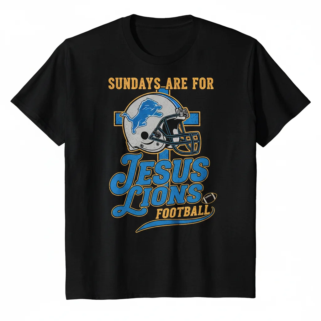 Sundays: Faith, Football & Unwavering Spirit Tee