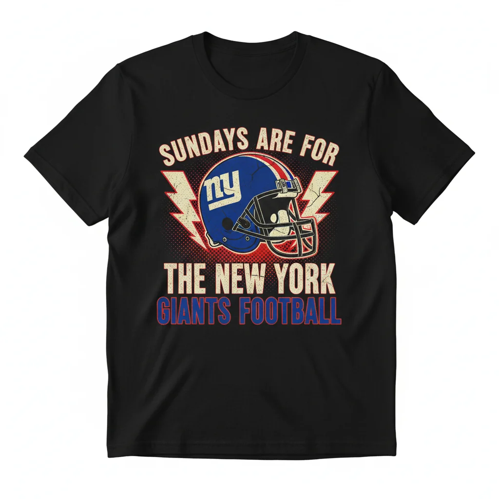 Sundays Are for Giants: Your Game Day & Everyday Tee