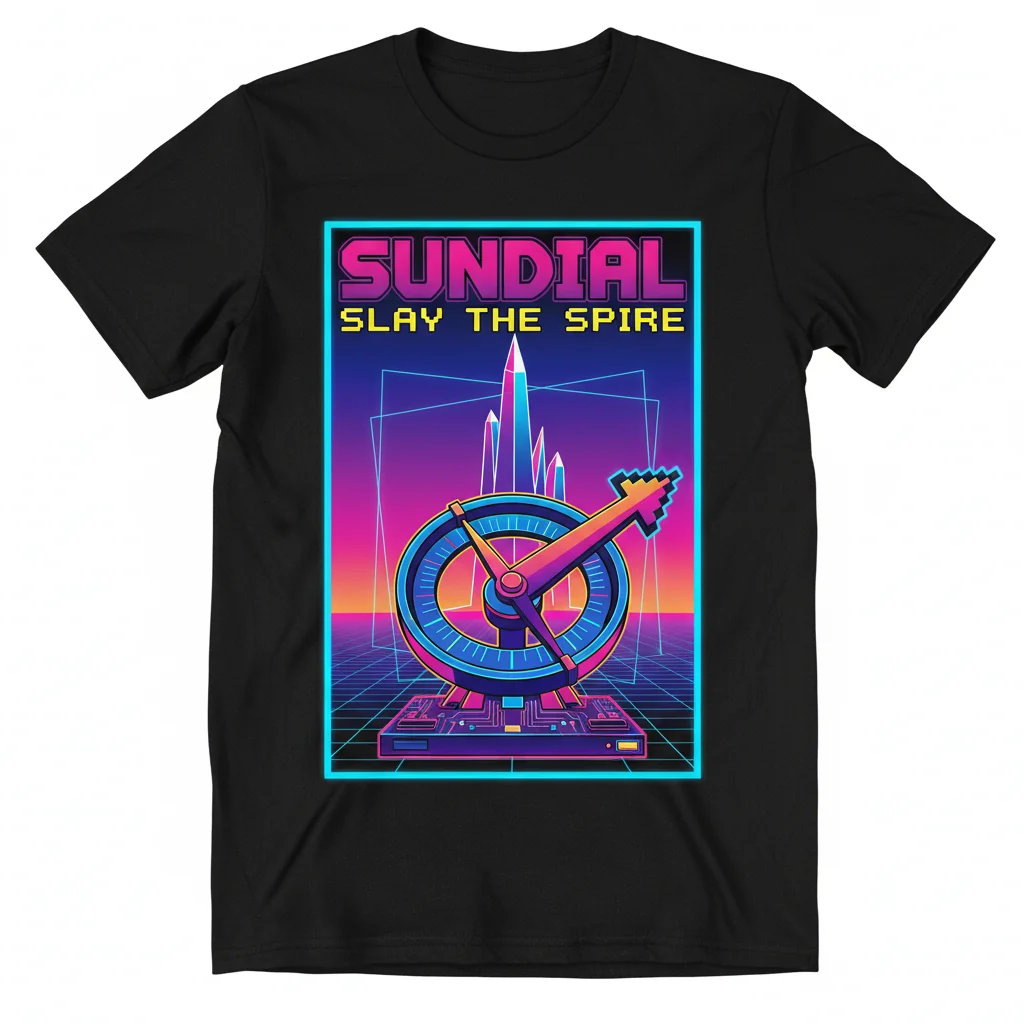 Sundial Relic Tee - Slay the Spire Inspired Streetwear