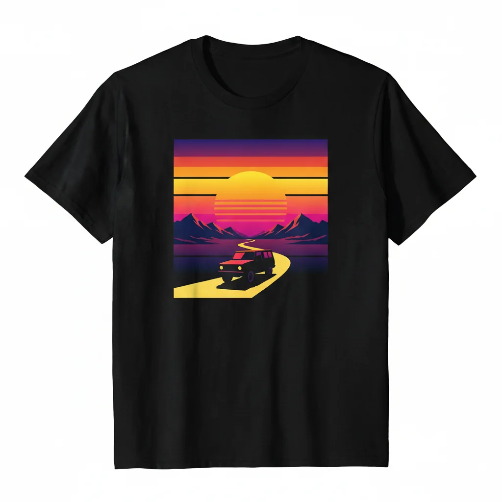 Sunset Journey: The Essential Tee That Captures Golden Hour Dreams