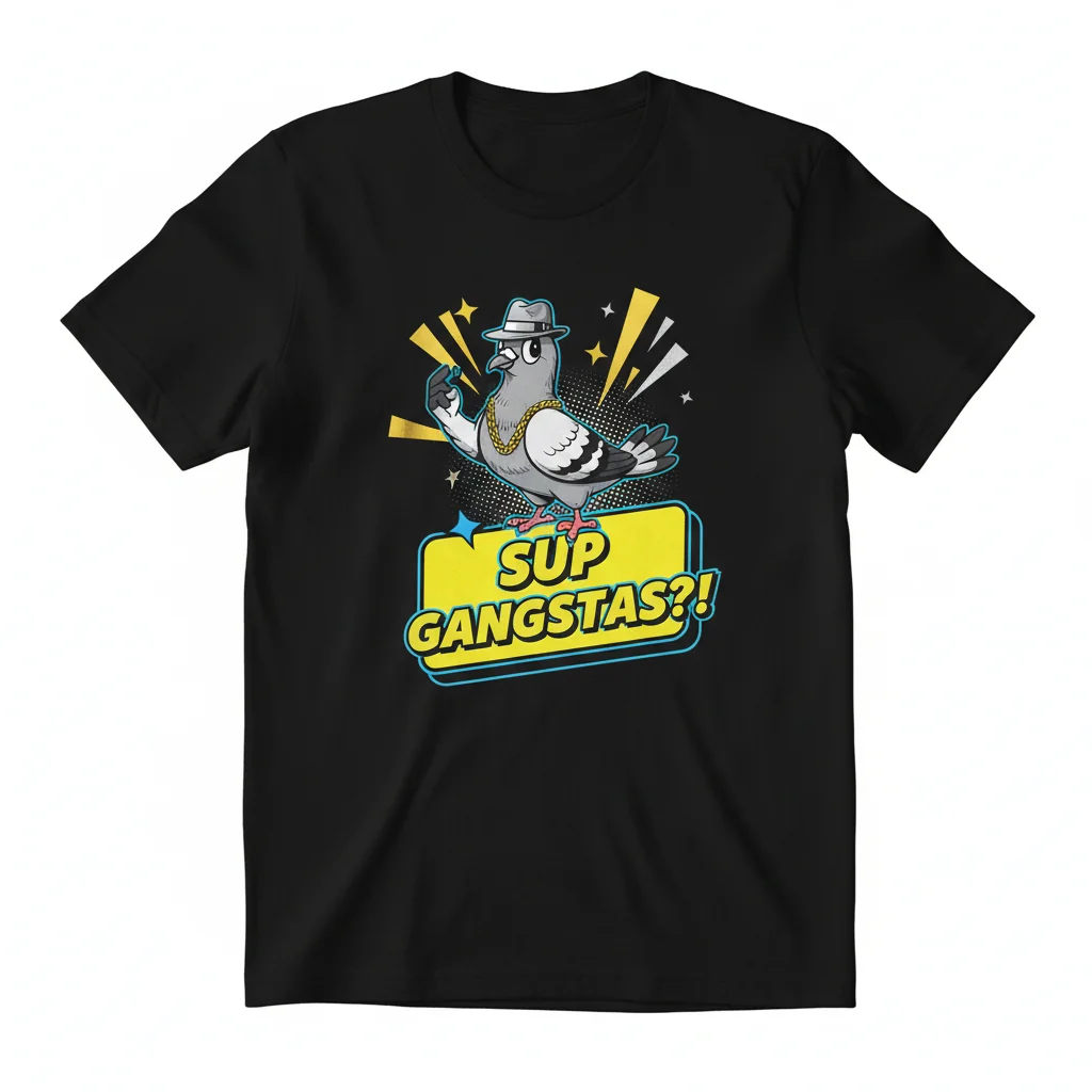 Sup Gangstas?! Essential T-Shirt: Unmatched Durability & Comfort
