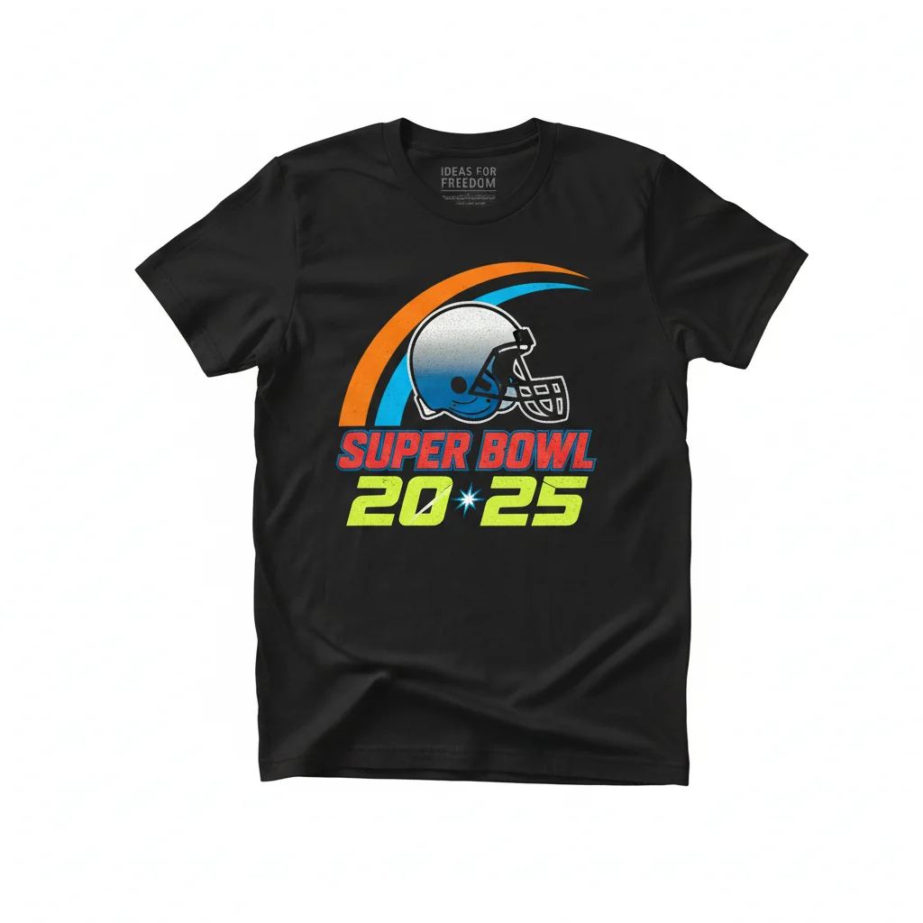 Super Bowl 2025 Commemorative Essential T-Shirt