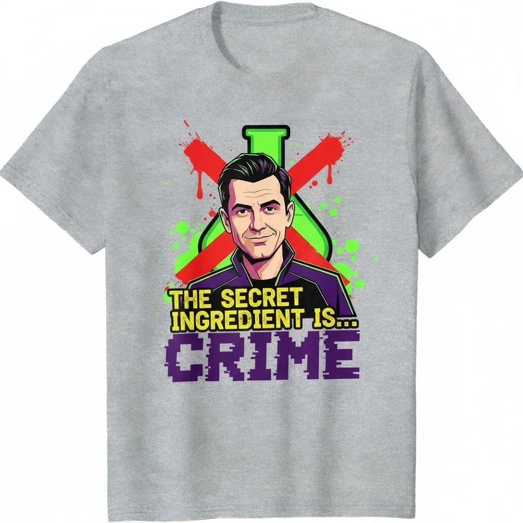 Super Hans - 'The Secret Ingredient Is Crime' Essential T-Shirt: Unmatched Durability & Style
