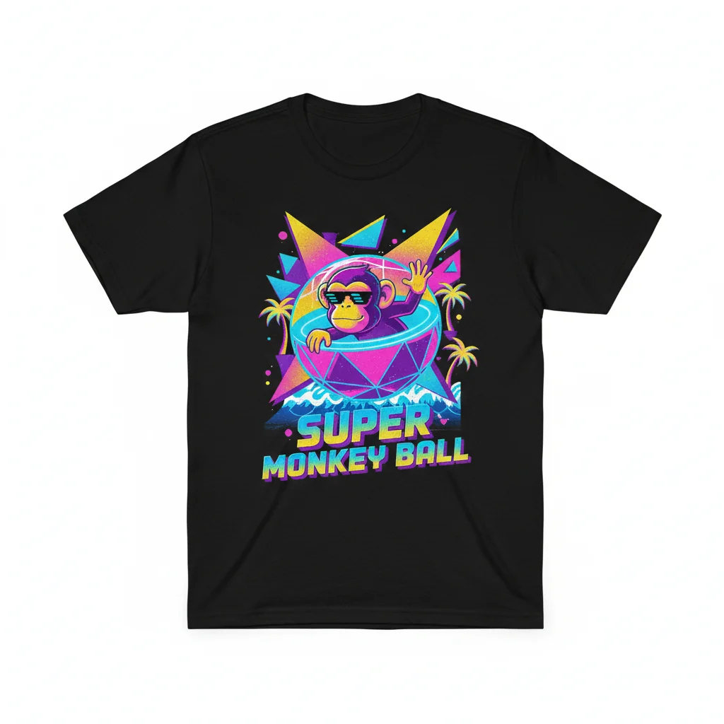 Super Monkey Ball Logo Essential T-Shirt - Sega Arcade Game Apparel