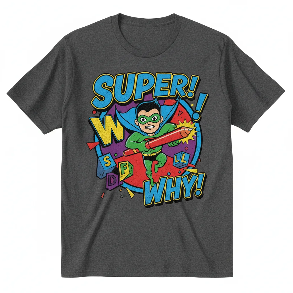 Super WHY! Super Why Essential Kids & Adult T-Shirt