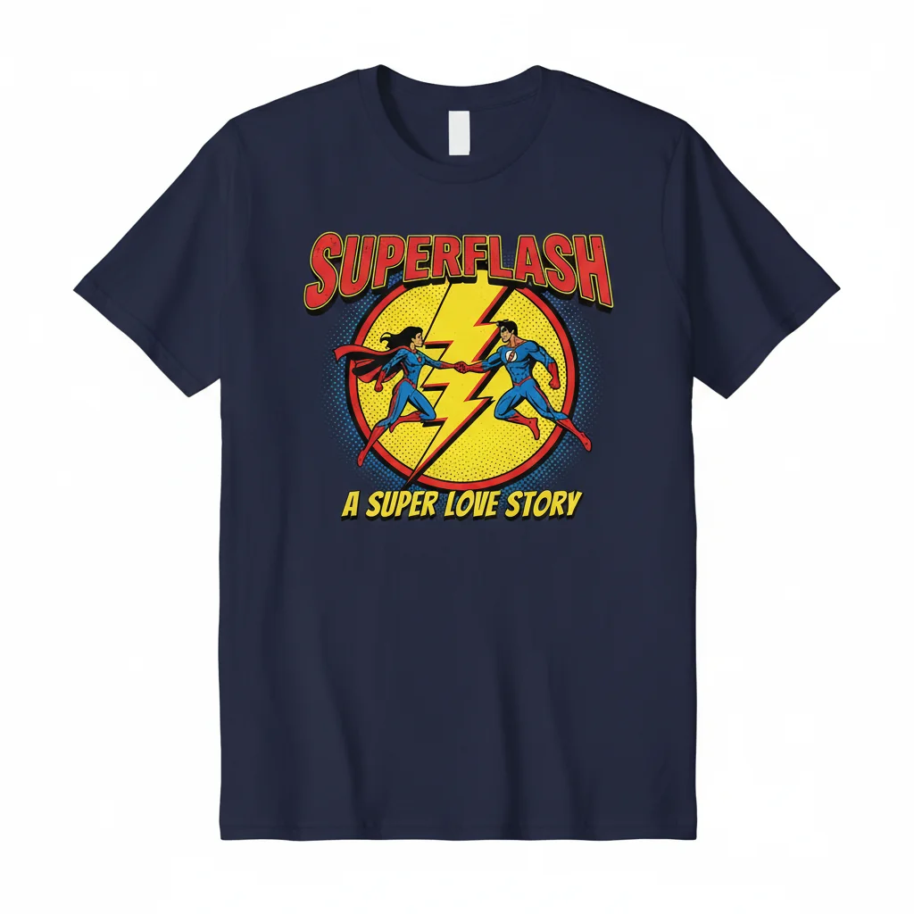 Superflash - A Super Love Story: The Essential T-Shirt Built for Lasting Comfort & Style