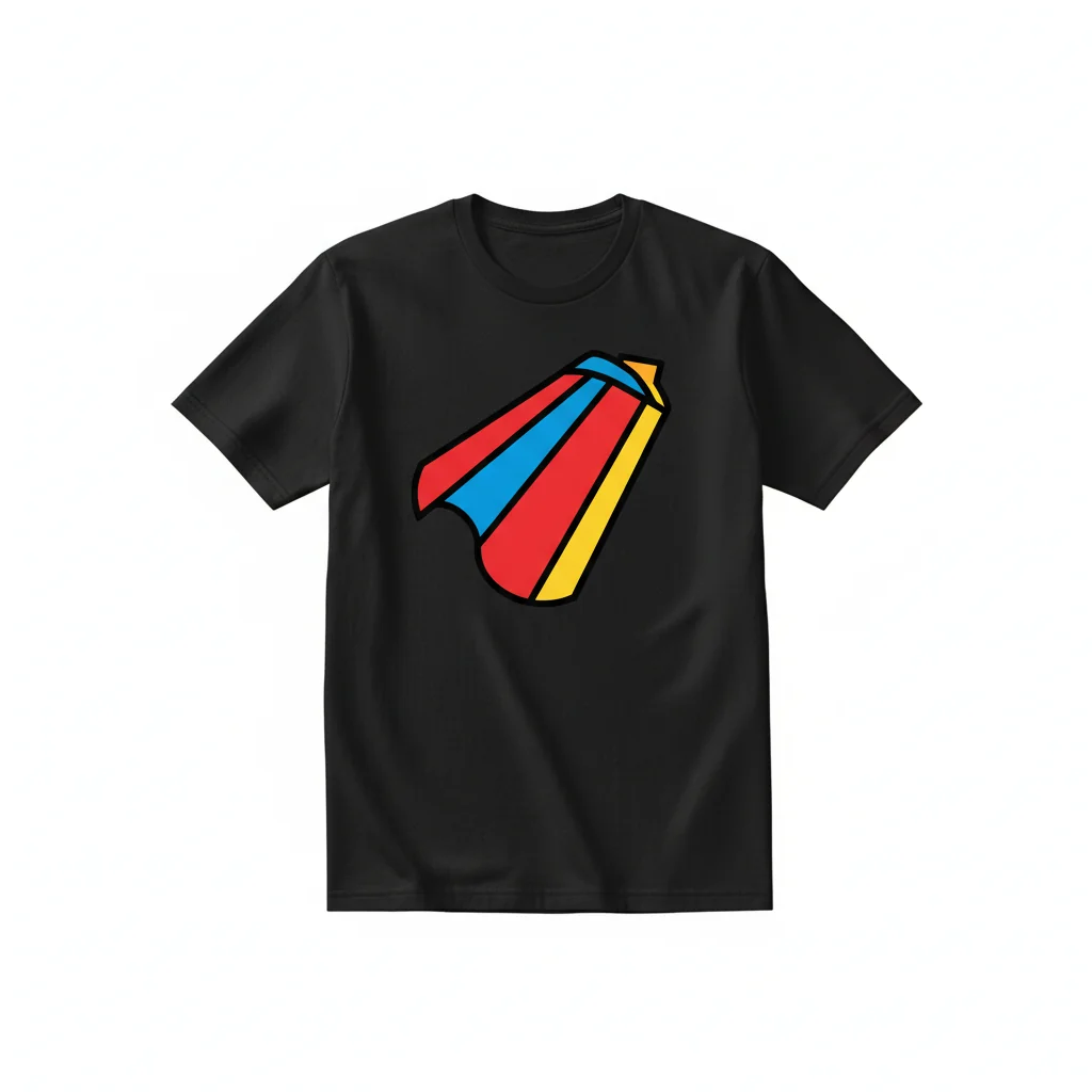 Superhero Cape Essential T-Shirt – Premium Ring-Spun Cotton Tee for Men & Women