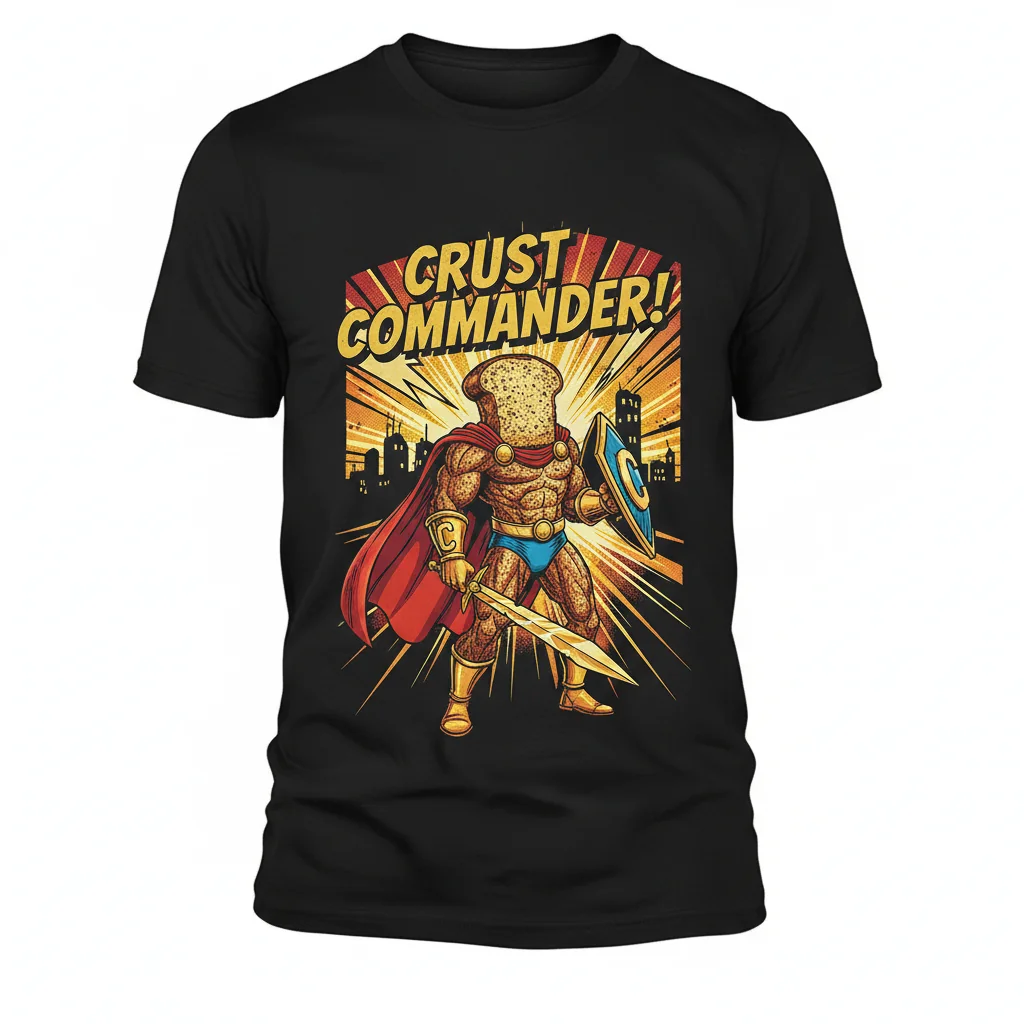 The "Superhero of Crusted Bread" Essential T-Shirt: Unmatched Durability & Comfort