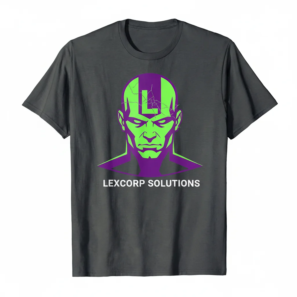 Superman vs. Lex Luthor T-Shirt | Epic Rivalry Tee Built to Last