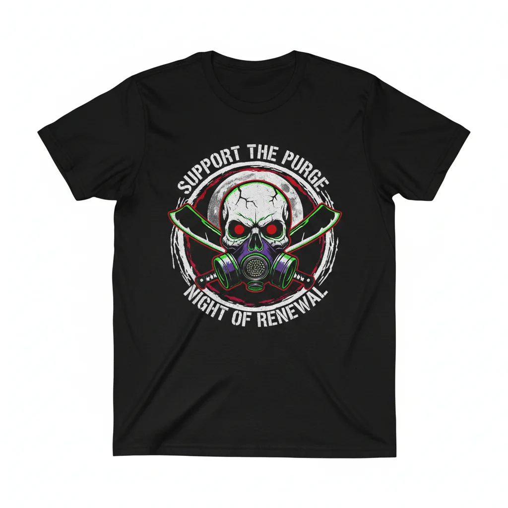 The Purge Movie Fan T-Shirt - Essential 100% Cotton Tee