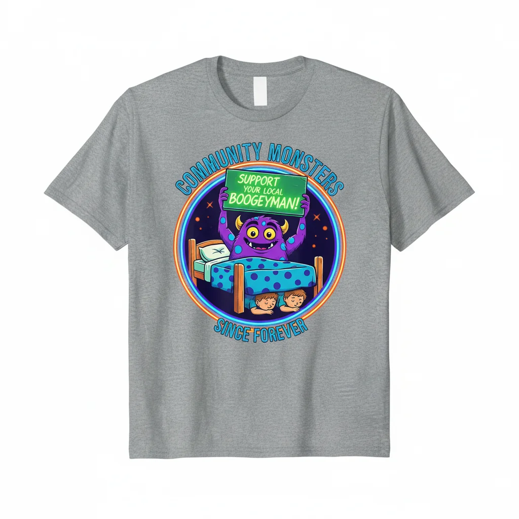 Support Your Local Boogeyman Essential T-Shirt - Premium Cotton Graphic Tee