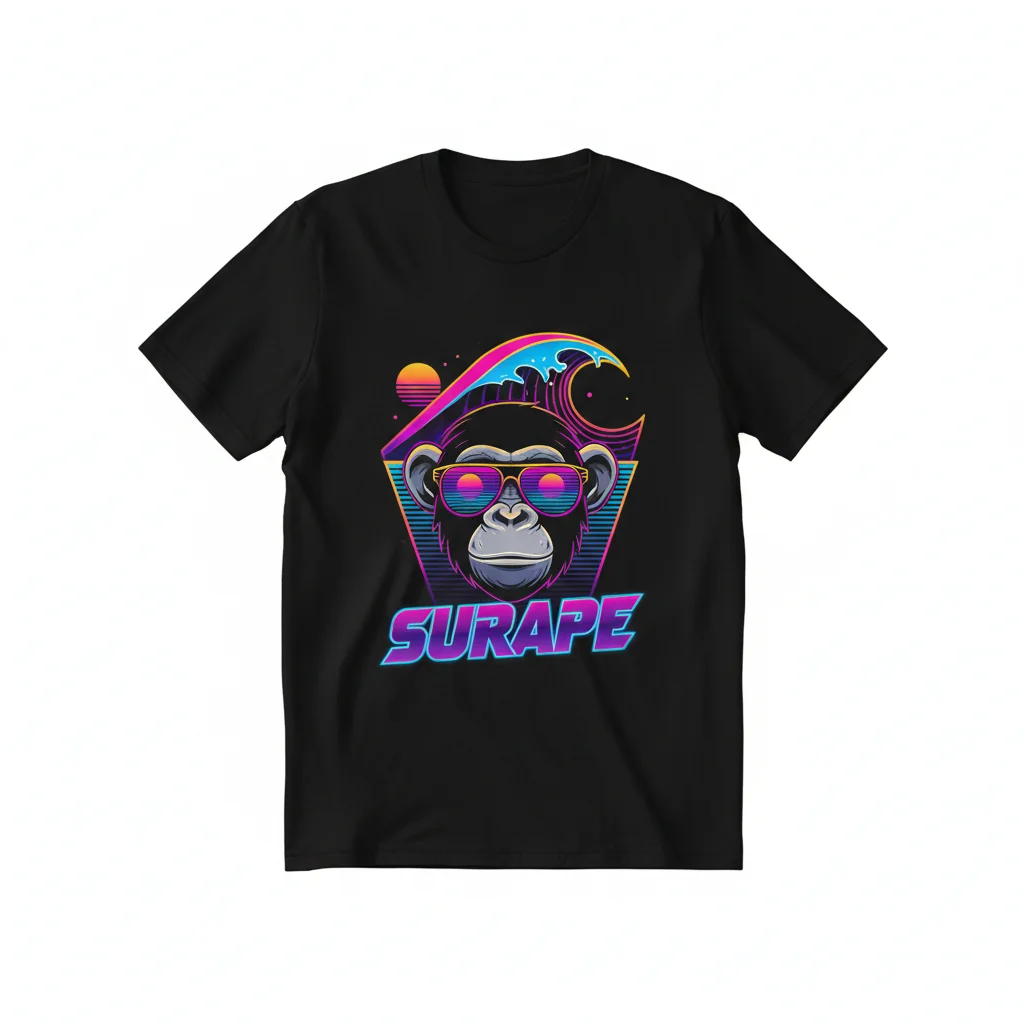 SurApe™ Essential T-Shirt: Unmatched Durability & Perfect Fit