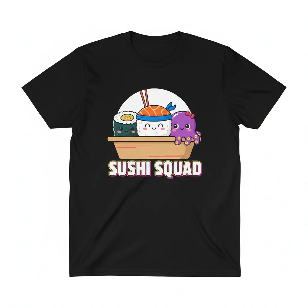 Sushi Pack Essential T-Shirt – Premium Graphic Tee