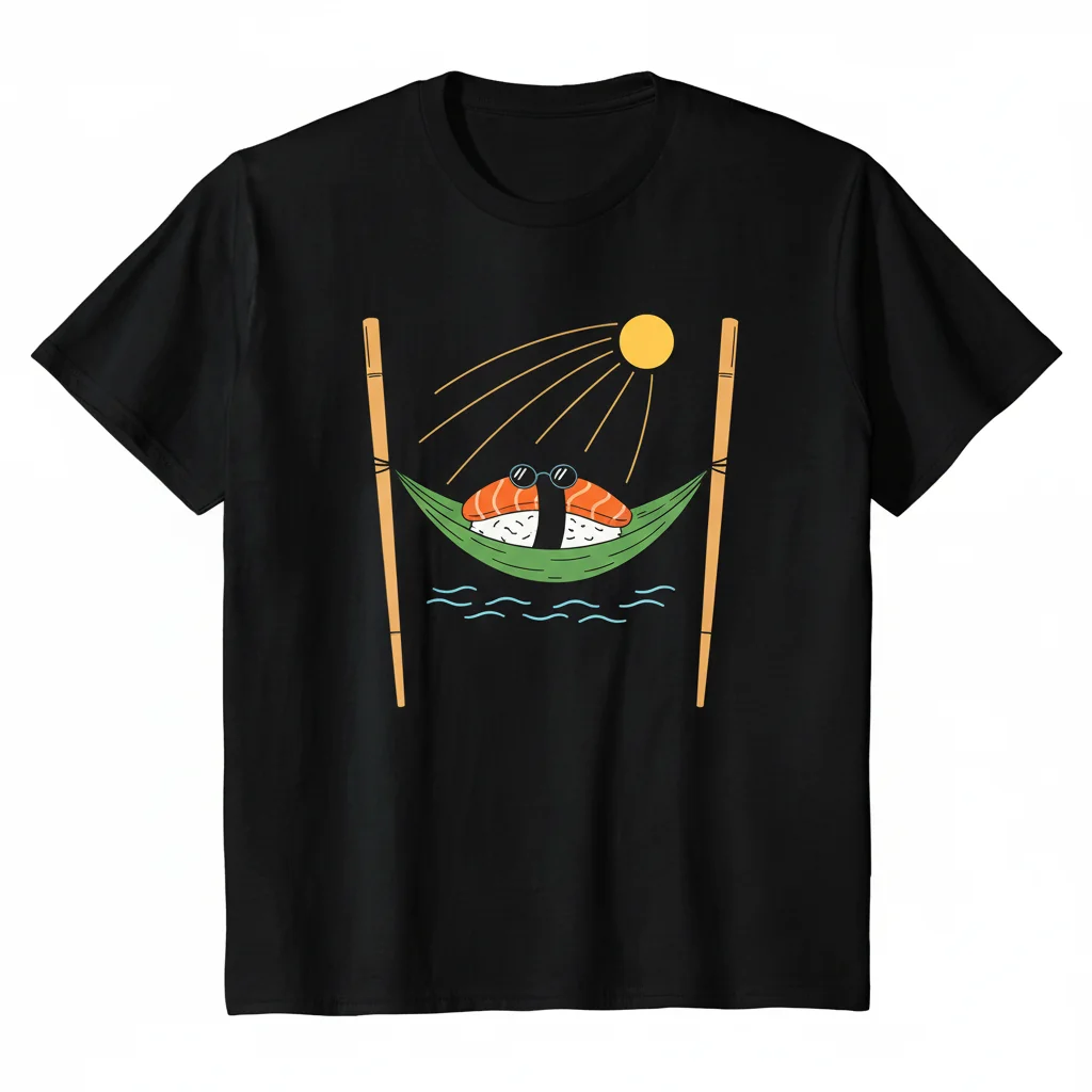 Sushi Relaxed Fit Graphic Tee