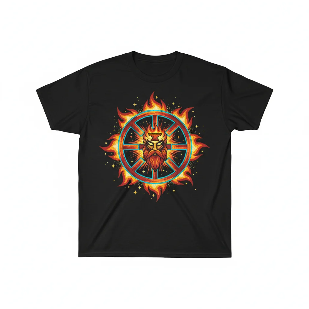 Swarzyca - Symbol Swaroga: Wytrzymały T-shirt Premium, który Zachowuje Kolor i Kształt