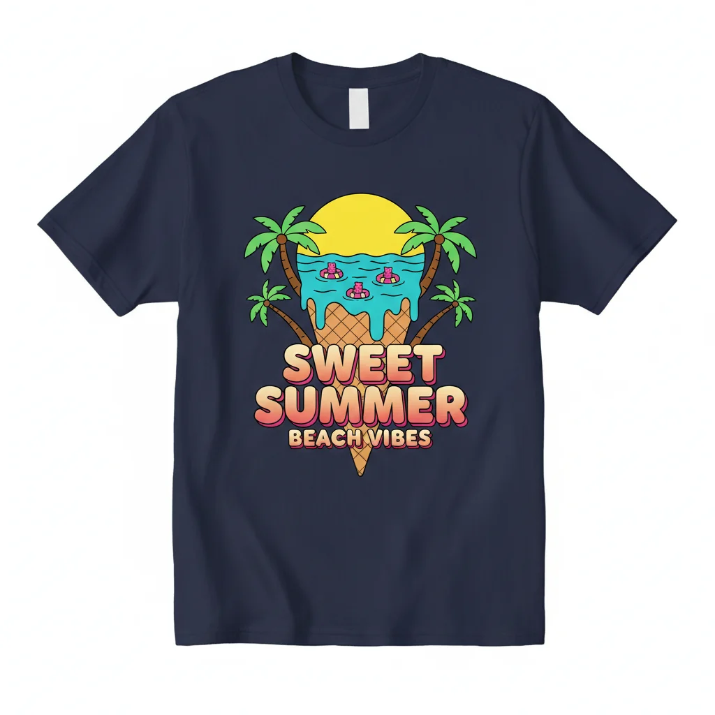 Sweet Summer Travel Vacation Gift Essential T-Shirt