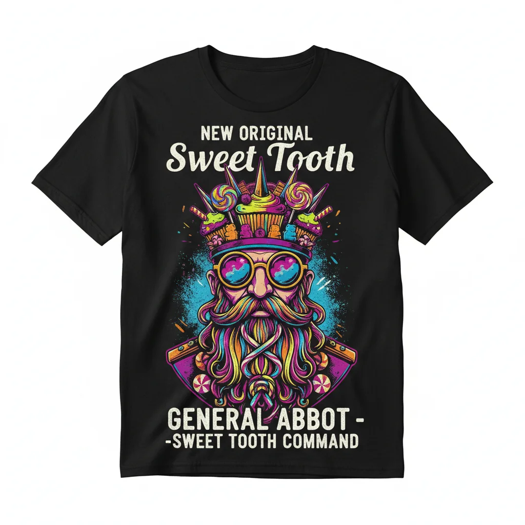 Sweet Tooth General Abbot Essential T-Shirt: Lasting Comfort, Vibrant Style