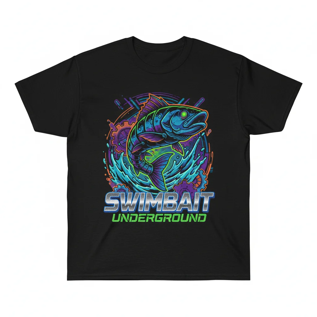 Swimbait Underground Premium Cotton Fishing T-Shirt - Men's & Women's Apparel