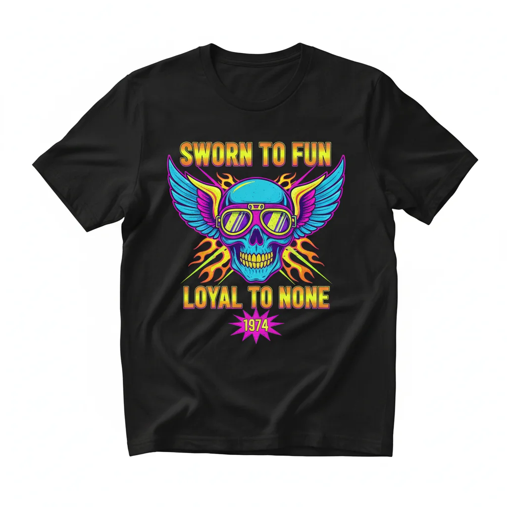 Sworn To Fun Loyal To None 1974 - Durable & Fade-Resistant Essential T-Shirt