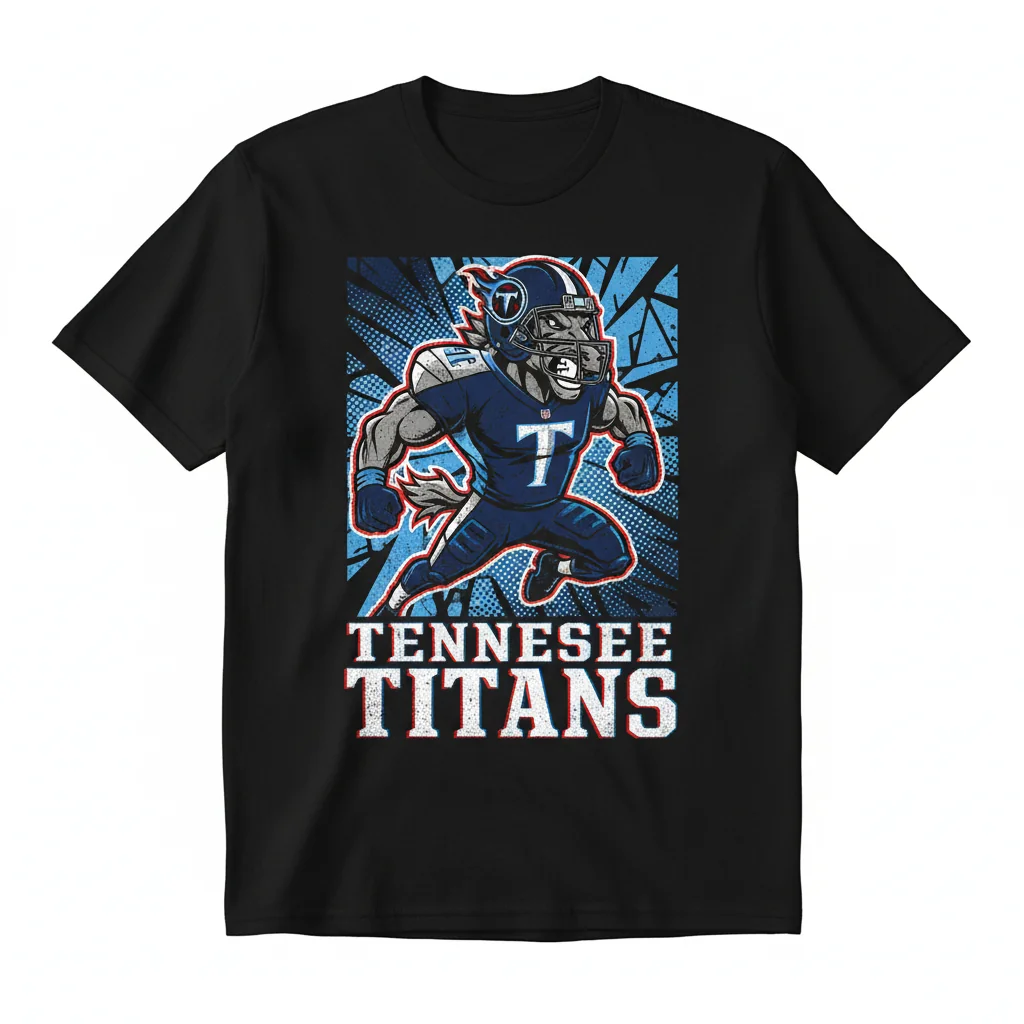 T-Rac Titan Mascot Tee: Game Day Luxe