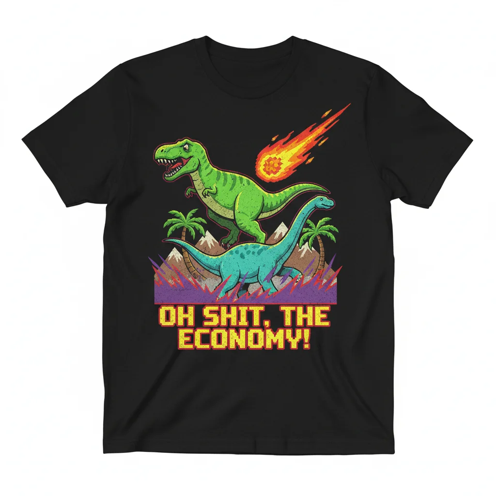 Dinosaur Dawn: A Meteor's Tale Eco-Comfort Tee