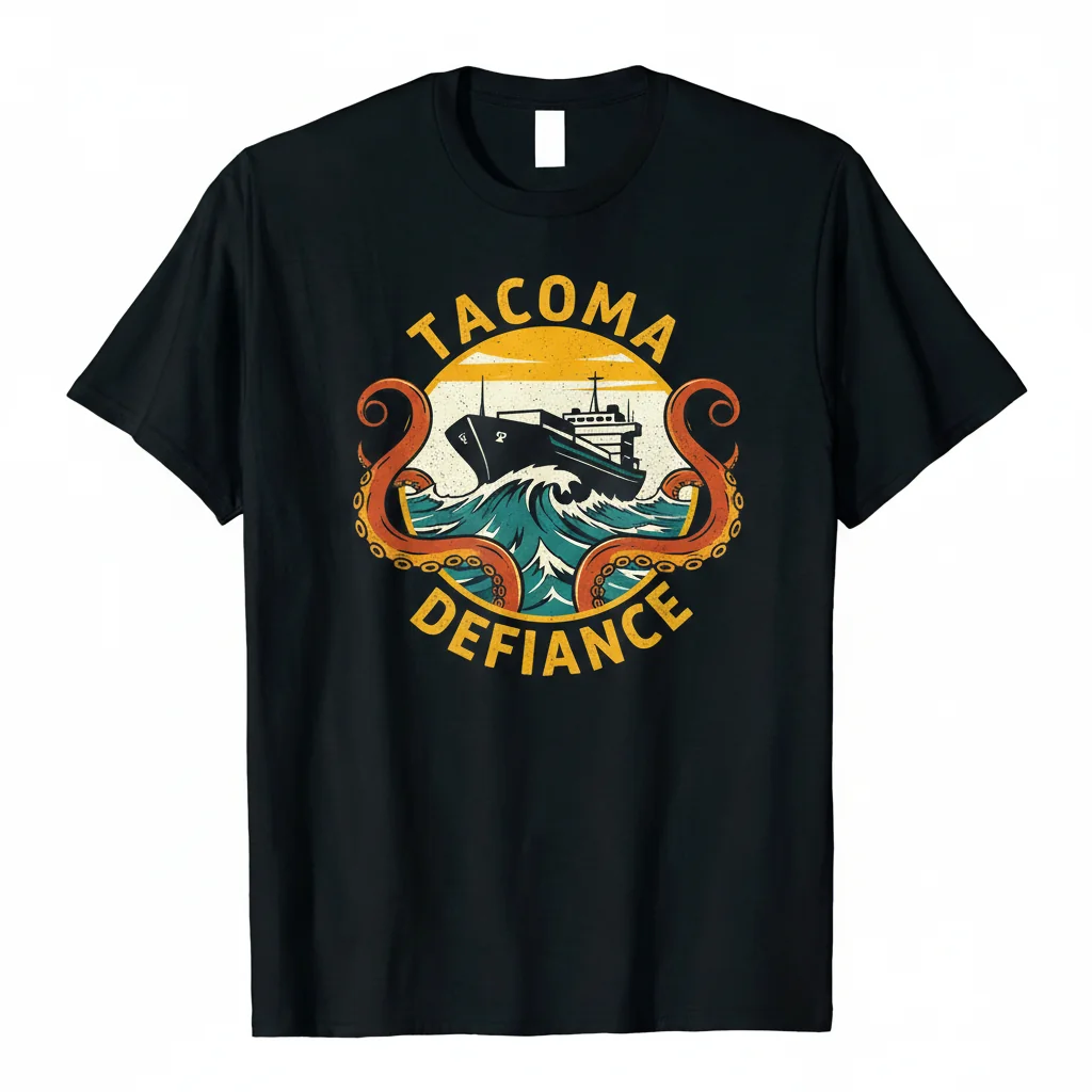 Tacoma Defiance Logo Essential T-Shirt – Comfortable Fan Apparel