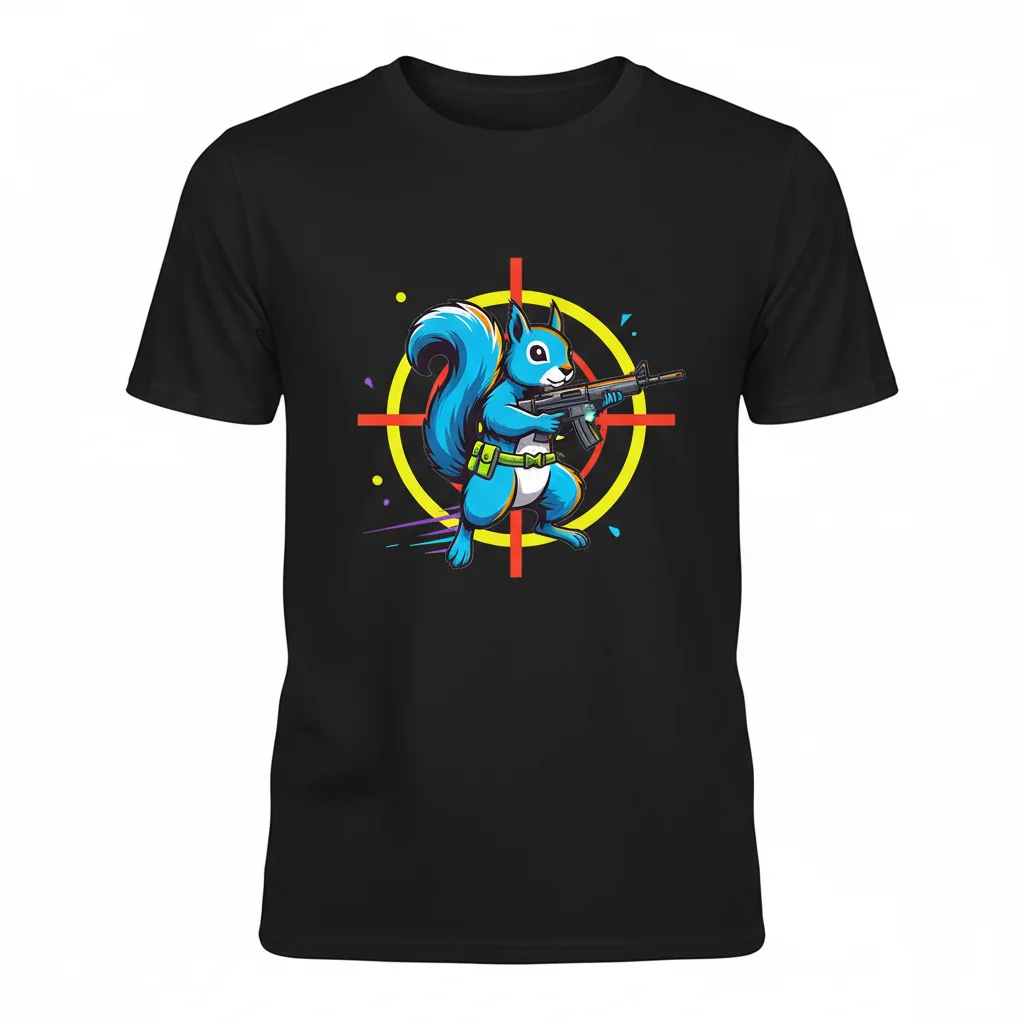 Tactical Squirrel: Your Essential T-Shirt for Everyday Adventure