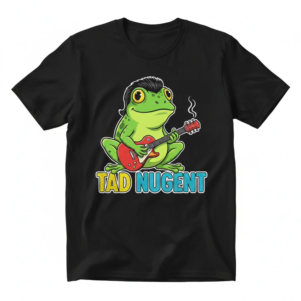 Tad Nugent Essential Tee: Vibe Check Approved.
