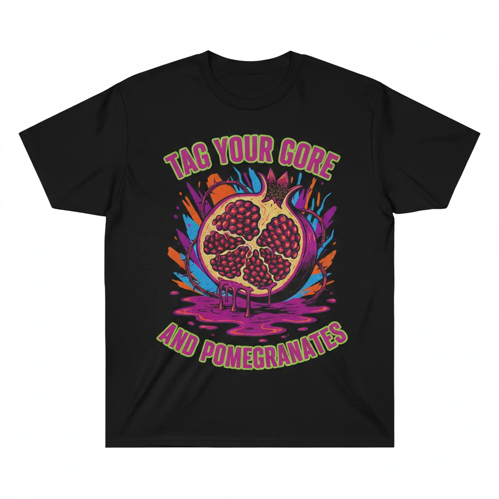 Gore & Pomegranates Essential Tee – Streetwise Style