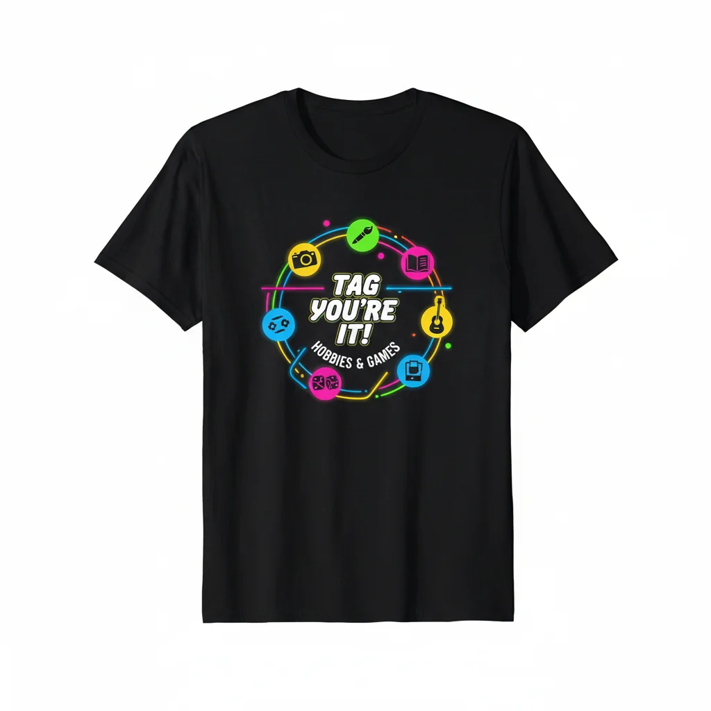 The Ultimate 'Tag, You're It!' Gamer Tee | Built for Comfort & Durability