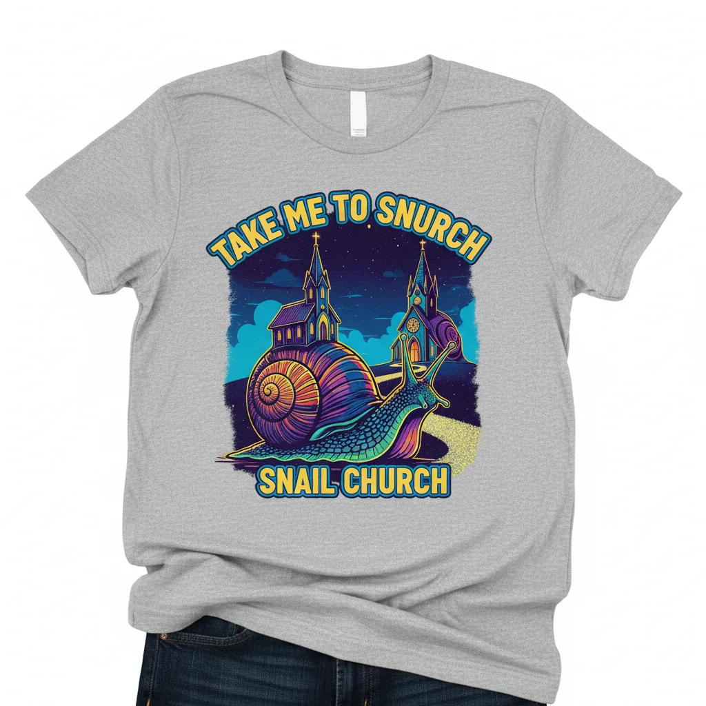 Take Me To Snurch Snail Church Essential T-Shirt