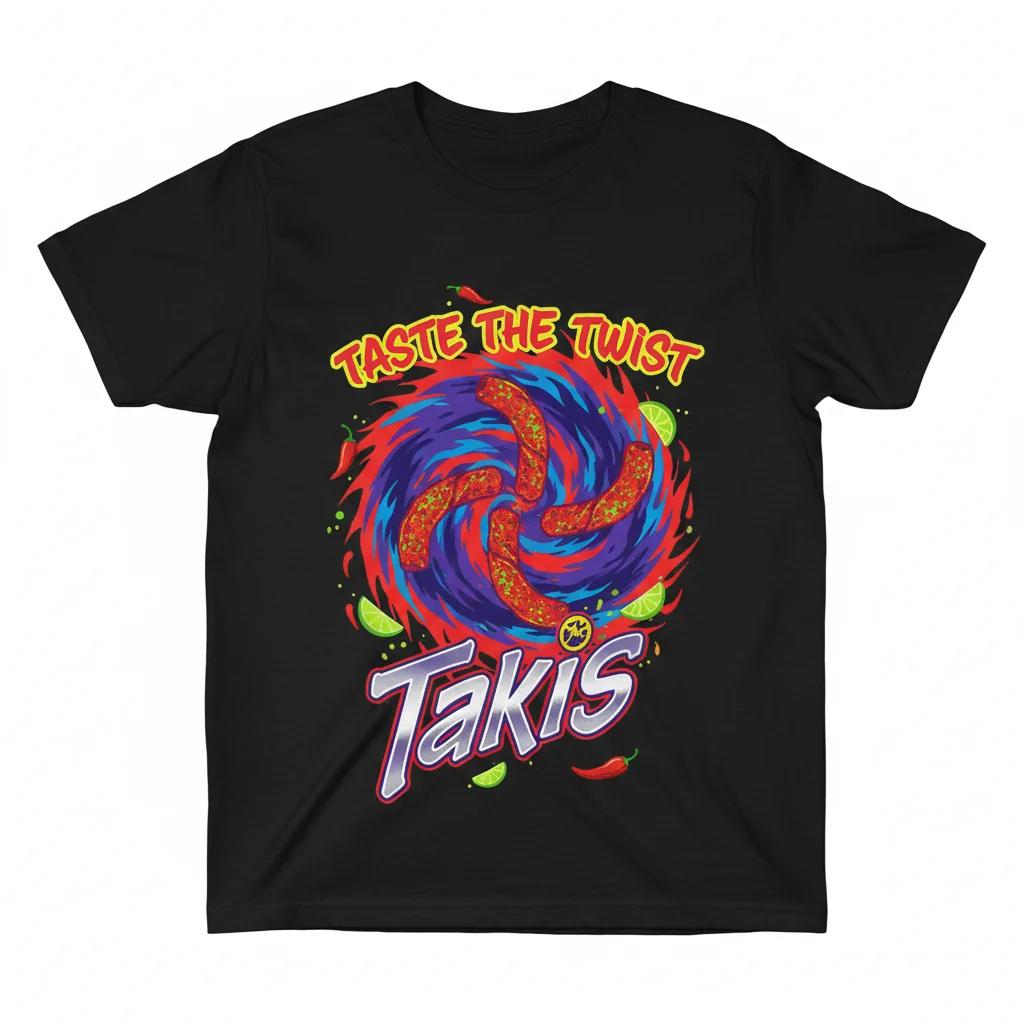 Takis Fuego "Essential" Spicy Snack Graphic Tee