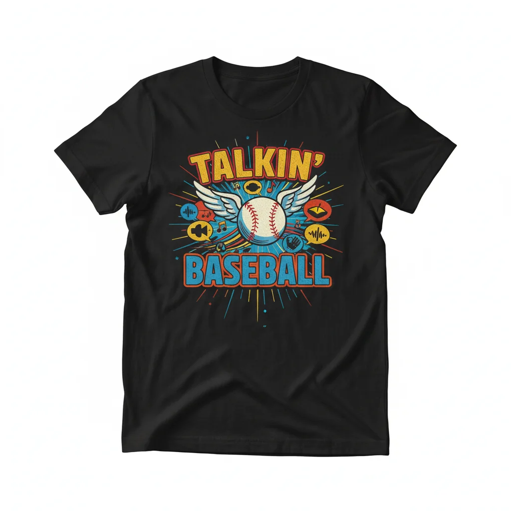 Talkin' Baseball: The Durable, Fade-Resistant Essential T-Shirt