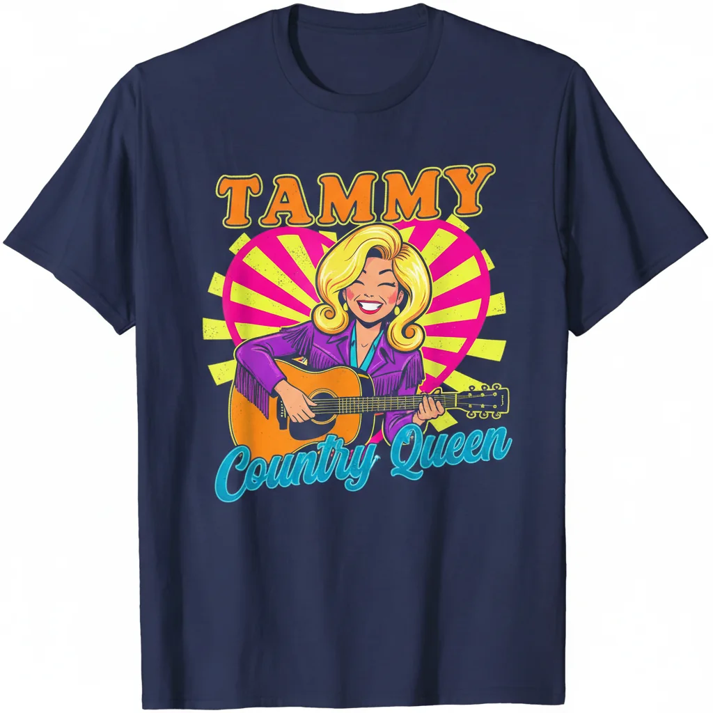 Tammy Country Music Essential T-Shirt – Vintage Style & Comfort Tee
