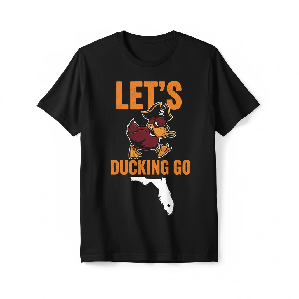 Tampa Bay Buccaneers "Let's Ducking Go" Fan T-Shirt - Premium Cotton Tee