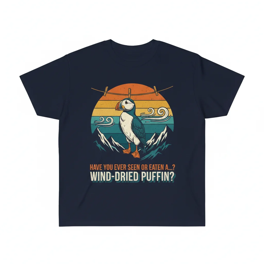 Taskmaster: Wind-Dried Puffin Graphic Tee