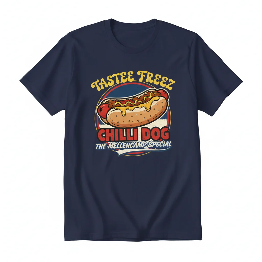 Tastee Freez Chilli Dog - Mellencamp: A Melodic Memory Essential Tee