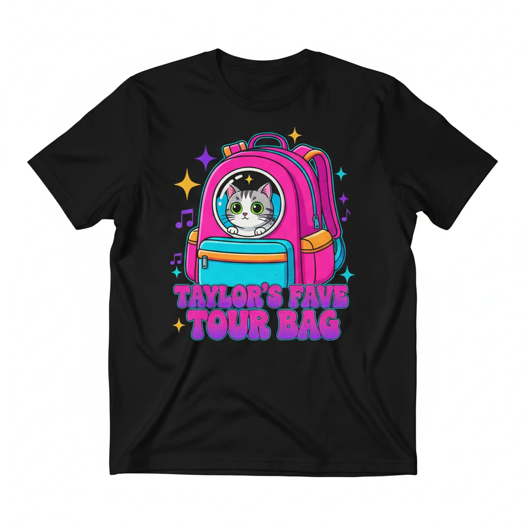 Taylor Swift Cat Backpack Essential T-Shirt: Vibrant & Durable