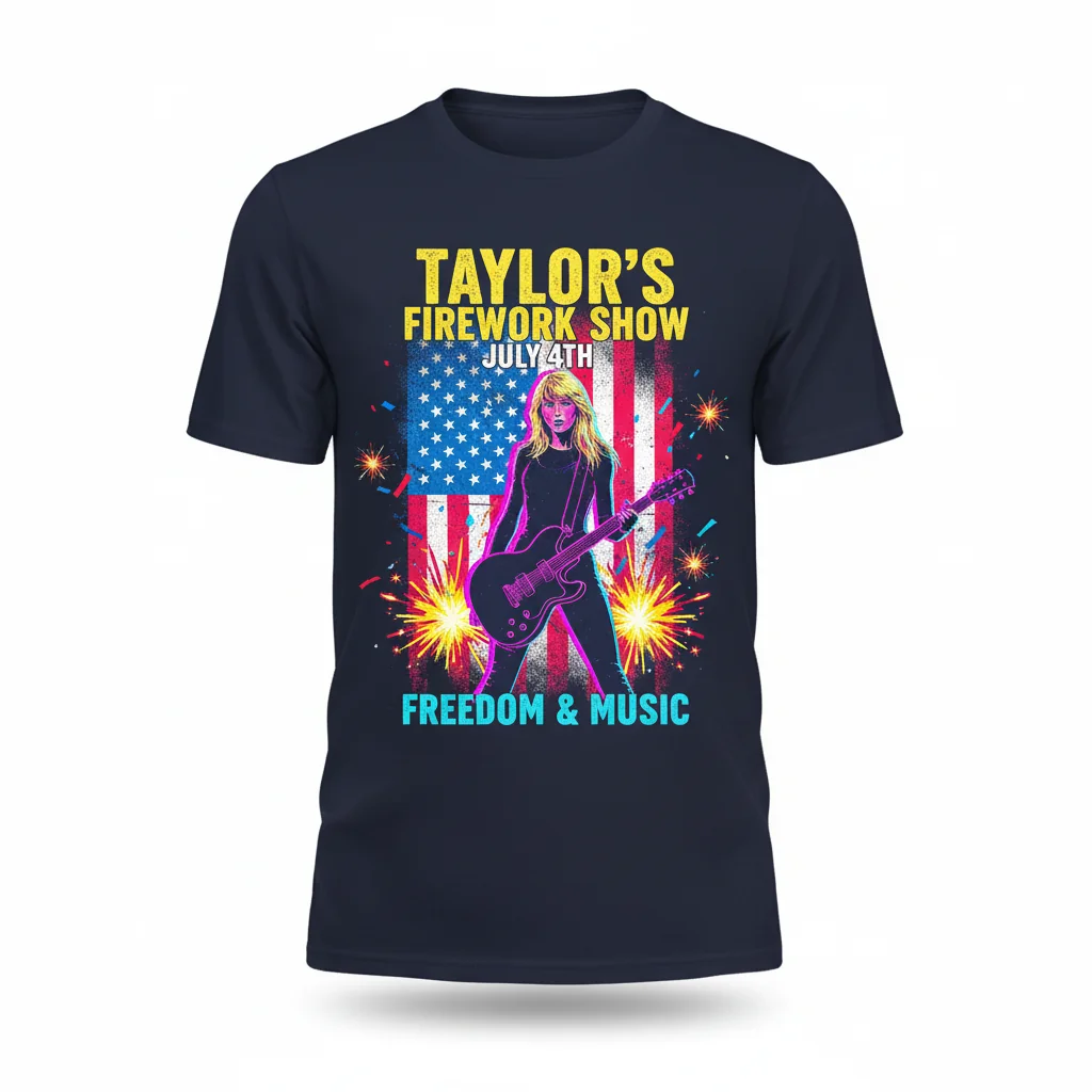 Celebrate Freedom: Taylor Swift Inspired Essential Tee