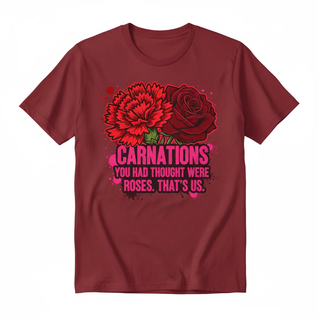 Taylor Swift Maroon Carnations Essential T-Shirt: A Rose By Any Other Name