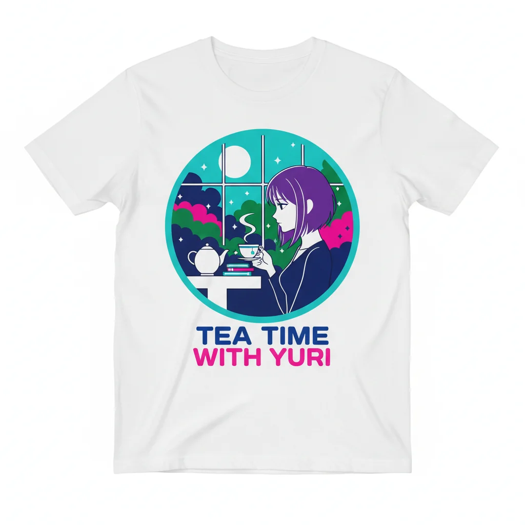 Tea Time with Yuri Essential T-Shirt – Premium Unisex Graphic Tee