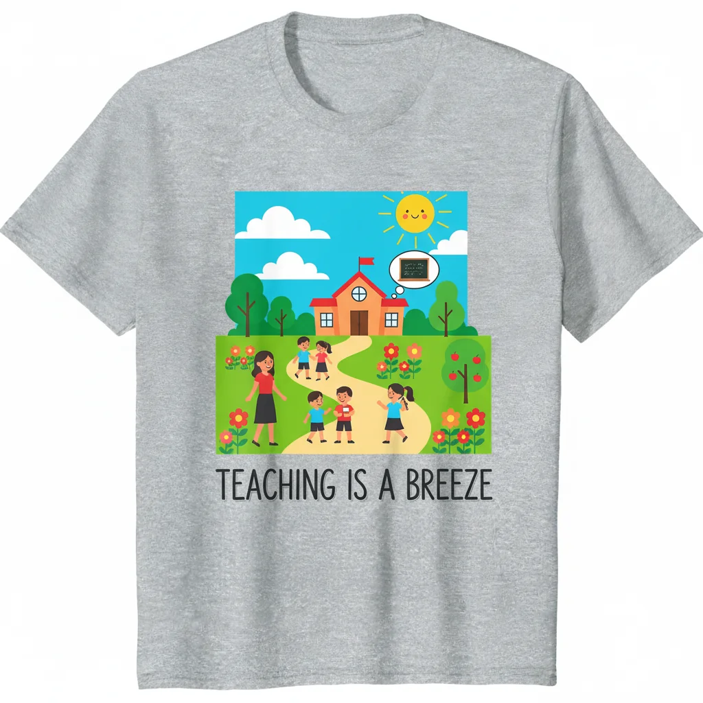 Teaching Is A Walk in the Park" Essential T-Shirt – Durable, Comfortable, & Fade-Resistant
