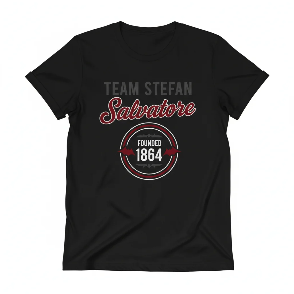 Team Stefan Shirt | Since 1864 Vampire Diaries Fan T-Shirt