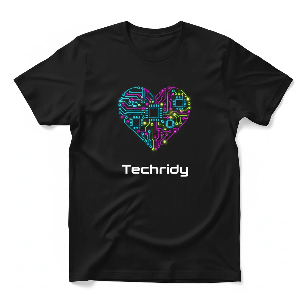Techridy Essential T-Shirt: Lasting Style, Unbeatable Comfort