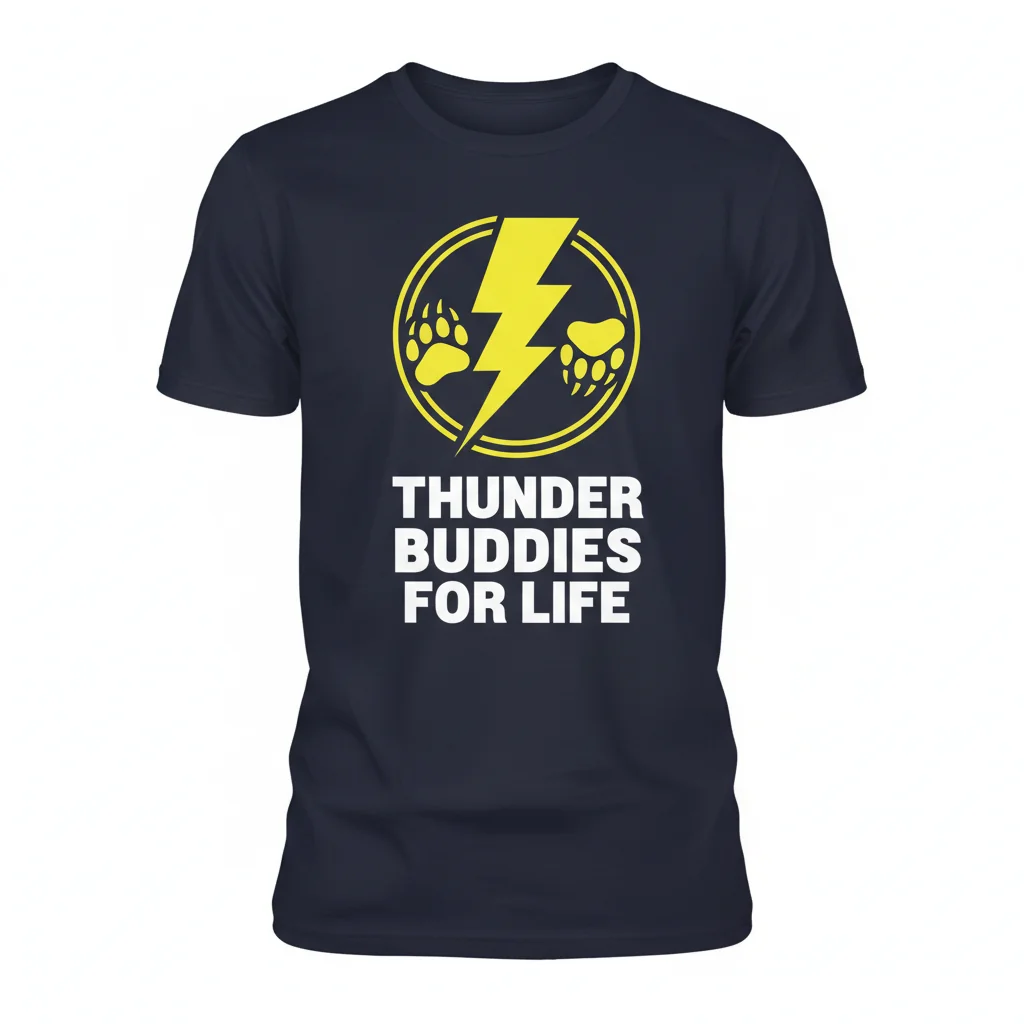 Ted Thunder Buddies For Life Essential T-Shirt - Iconic Movie Tee