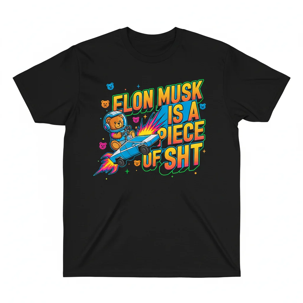 Teddy Fresh Statement Tee: Unapologetic Style