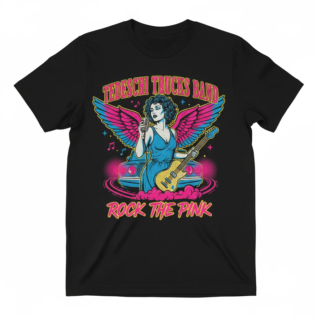 Tedeschi Trucks Band Pink Power Tee