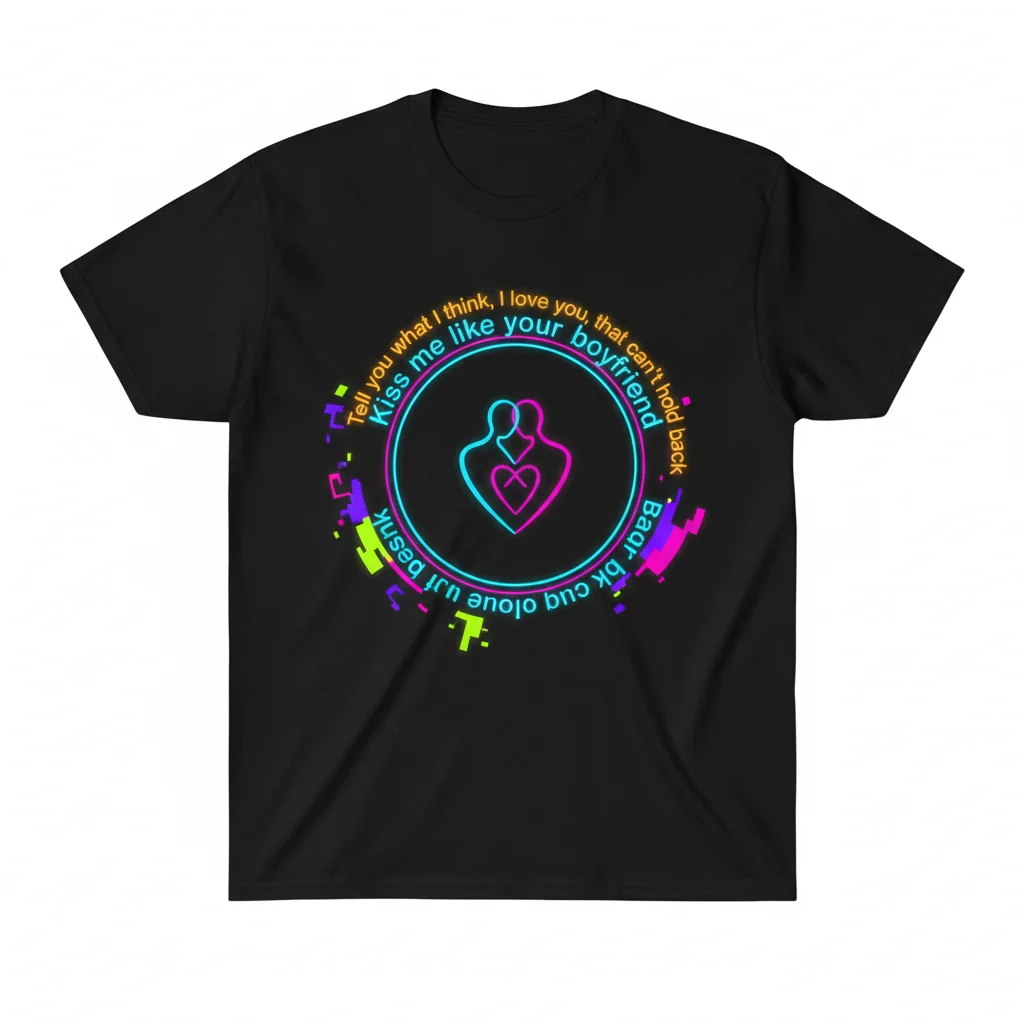 Tegan & Sara - 'Boyfriend' Lyrics: Wear Your Heart on Your Sleeve Essential T-Shirt